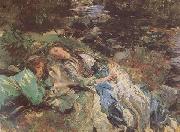 The Brook (mk32) John Singer Sargent